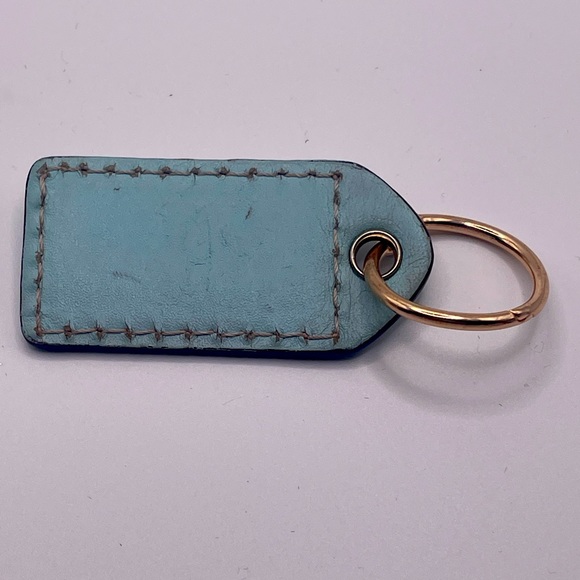 COACH Name Tag, Purse, Key Fob - Light Blue - Picture 2 of 2